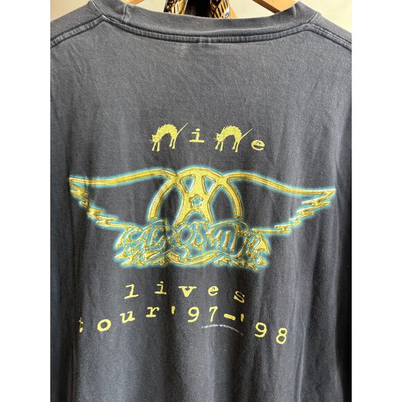 1997 Vintage Aerosmith Tee Mens Size XL - Picture 3 of 5